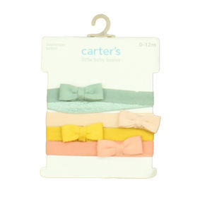 Carter's Girls Teal | Yellow | Pink Hair Accessory size: 0-12 Months